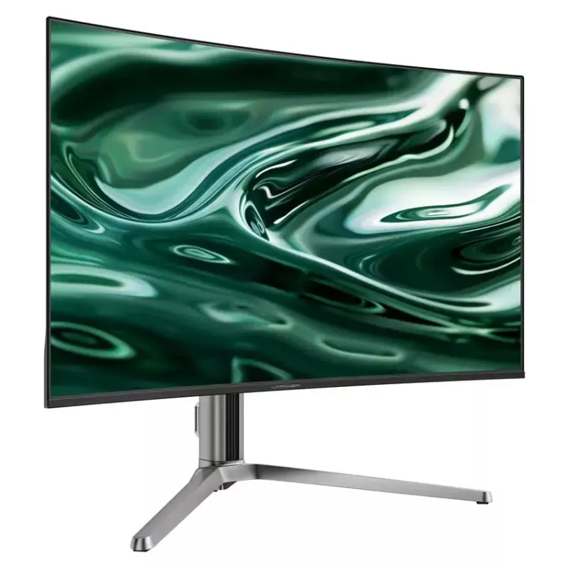 Monitor LC-Power LC-M32UCO 31,5 cala QD-OLED 4K Ultra HD zakrzywiony, 3840×2160, 0,03 ms, 450 cd/m², hub USB, głośniki, VESA, regulacja wysokości