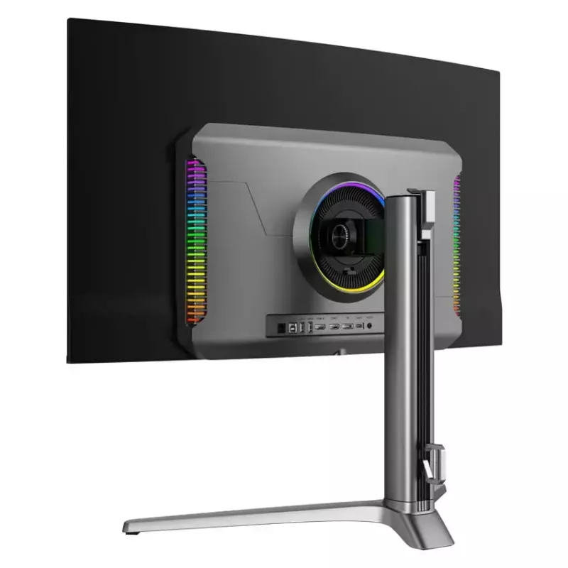 Monitor LC-Power LC-M32UCO 31,5 cala QD-OLED 4K Ultra HD zakrzywiony, 3840×2160, 0,03 ms, 450 cd/m², hub USB, głośniki, VESA, regulacja wysokości