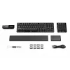 be quiet! Dark Mount Silent Linear DE ISO klawiatura gamingowa USB QWERTZ czarna