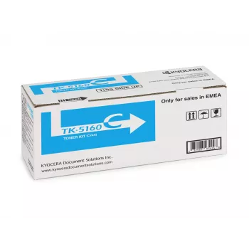 KYOCERA TK-5160C kaseta z tonerem 1 szt. Oryginalny cyjan