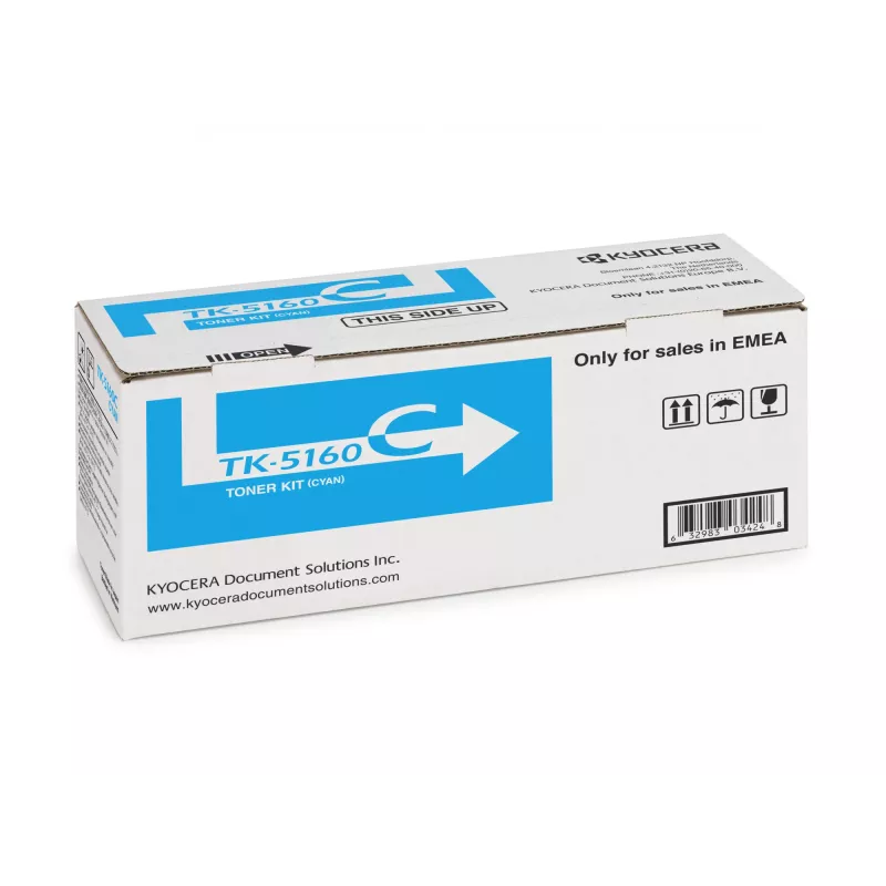 KYOCERA TK-5160C kaseta z tonerem 1 szt. Oryginalny cyjan