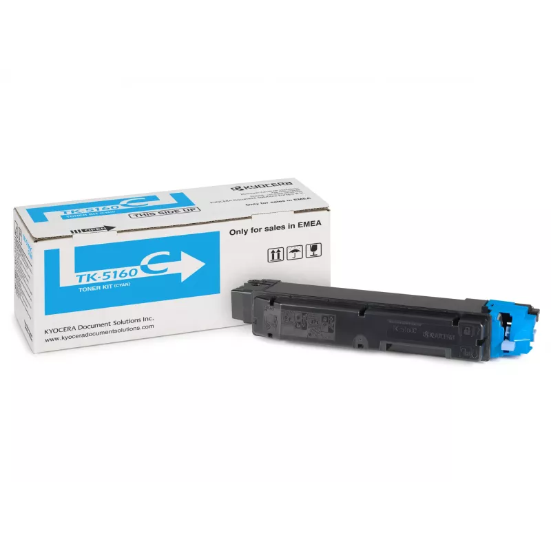 KYOCERA TK-5160C kaseta z tonerem 1 szt. Oryginalny cyjan