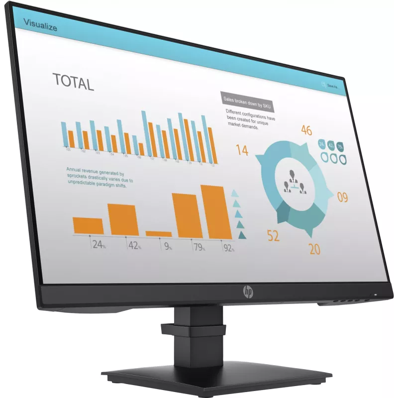 Monitor komputerowy HP P-Series P24 G4 60,5 cm (23,8 cala) 1920 x 1080 pikseli Full HD