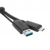 Targus ACC1133GLX kabel USB USB 3.2 Gen 1 (3.1 Gen 1) 1 m USB C Czarny