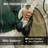 Słuchawki Sony WH-1000XM5SA przewodowe i bezprzewodowe, nauszne, muzyczne, USB Type-C, Bluetooth, czarne