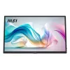 Monitor przenośny MSI PRO MP165DE E6 15.6 cala Full HD IPS 1920×1080 USB-C HDMI VESA Czarny