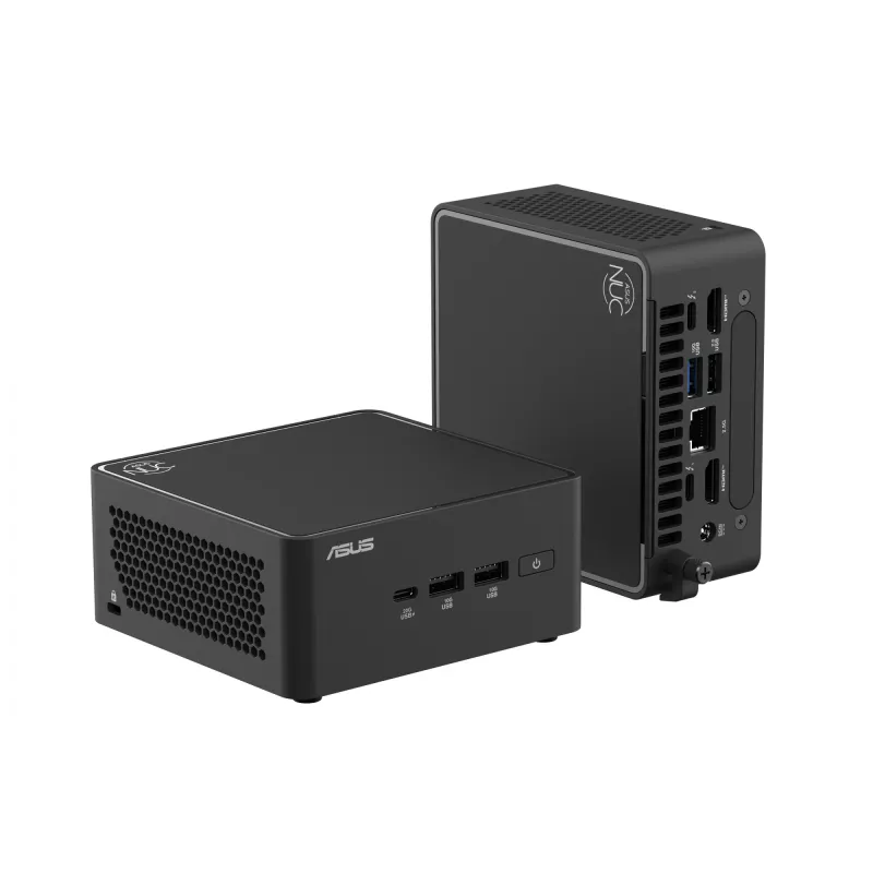 Mini PC barebone ASUS NUC 15 Pro RNUC15CRHV500002 Czarny 235H DDR5-SDRAM 96GB