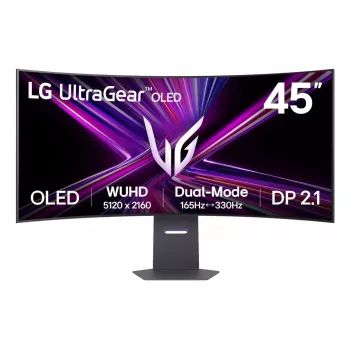 Monitor komputerowy LG 45GX950A-B 114,3 cm (45 cali) 5120 x 2160 WUHD OLED Czarny