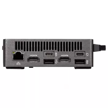 Mini PC barebone GIGABYTE BRIX Core Ultra 5 225H, obudowa 0,46 l, DDR5 SO-DIMM, 2 gniazda pamięci, do 96 GB, WiFi/BT, 2,5G LAN