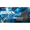 Mini PC barebone GIGABYTE BRIX Core Ultra 5 225H, obudowa 0,46 l, DDR5 SO-DIMM, 2 gniazda pamięci, do 96 GB, WiFi/BT, 2,5G LAN
