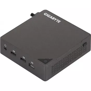 Mini PC barebone GIGABYTE BRIX Core Ultra 5 225H, obudowa 0,46 l, DDR5 SO-DIMM, 2 gniazda pamięci, do 96 GB, WiFi/BT, 2,5G LAN