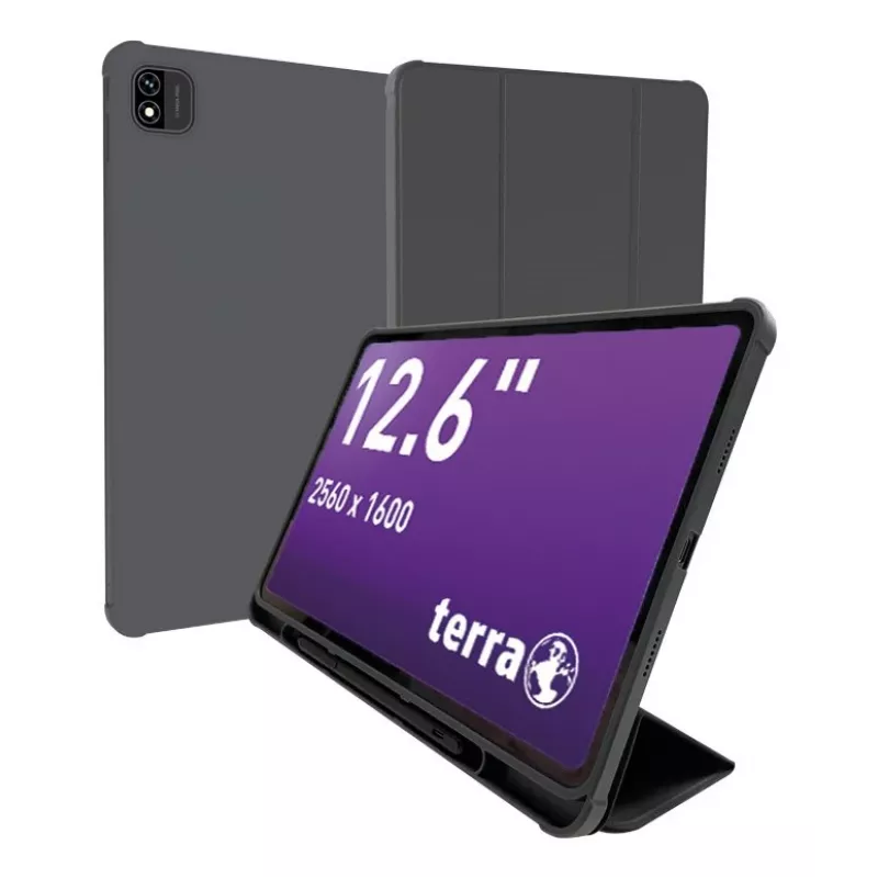 TERRA PAD 1201 4G Mediatek LTE 256 GB 32 cm (12.6 cala) 8 GB Wi-Fi 5 (802.11ac) Android 14 Antracyt