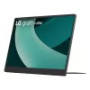 LG 17MT70 Monitor przenośny Czarny, Stal nierdzewna 43,2 cm (17 inch) LED 2560 x 1600 pikseli