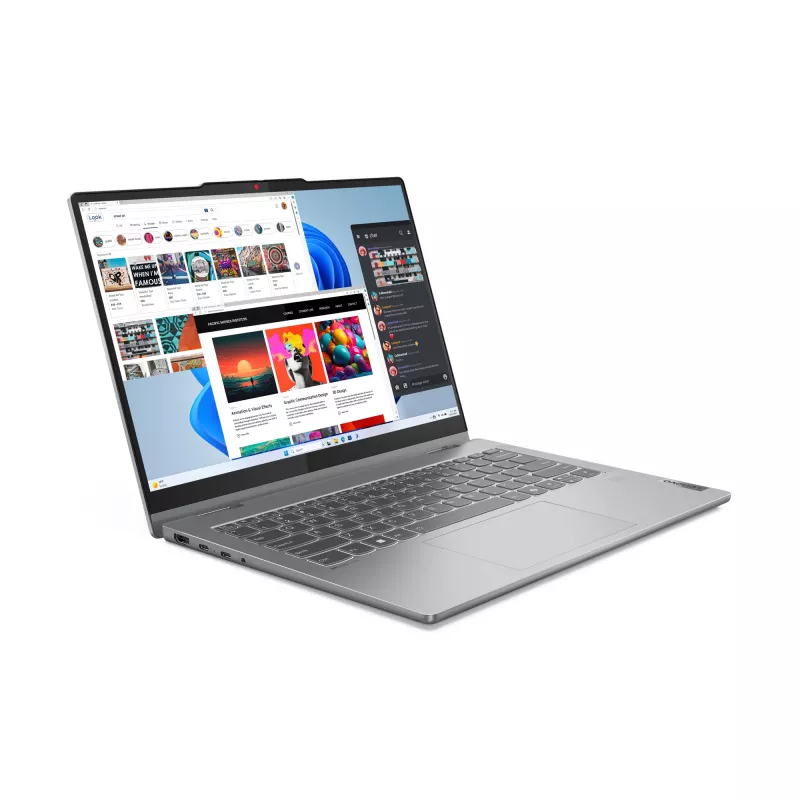 Lenovo IdeaPad 5 2-in-1 14IRH9 Intel® Core™ i7 i7-13620H Hybryda (2-w-1) 35,6 cm (14 cali) Ekran dotykowy WUXGA 16 GB LPDDR5x-SDRAM 1 TB SSD Wi-Fi 6 (802.11ax) Windows 11 Home Szary