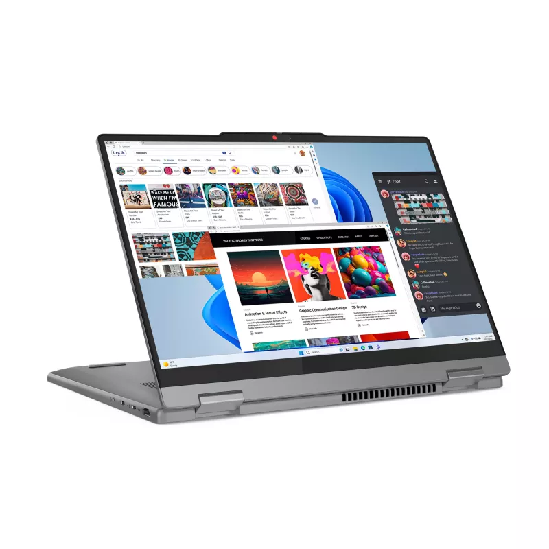 Lenovo IdeaPad 5 2-in-1 14IRH9 Intel® Core™ i7 i7-13620H Hybryda (2-w-1) 35,6 cm (14 cali) Ekran dotykowy WUXGA 16 GB LPDDR5x-SDRAM 1 TB SSD Wi-Fi 6 (802.11ax) Windows 11 Home Szary