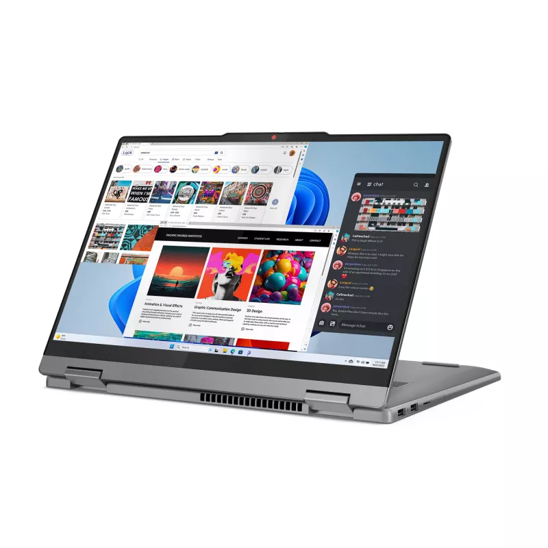 Lenovo IdeaPad 5 2-in-1 14IRH9 Intel® Core™ i7 i7-13620H Hybryda (2-w-1) 35,6 cm (14 cali) Ekran dotykowy WUXGA 16 GB LPDDR5x-SDRAM 1 TB SSD Wi-Fi 6 (802.11ax) Windows 11 Home Szary