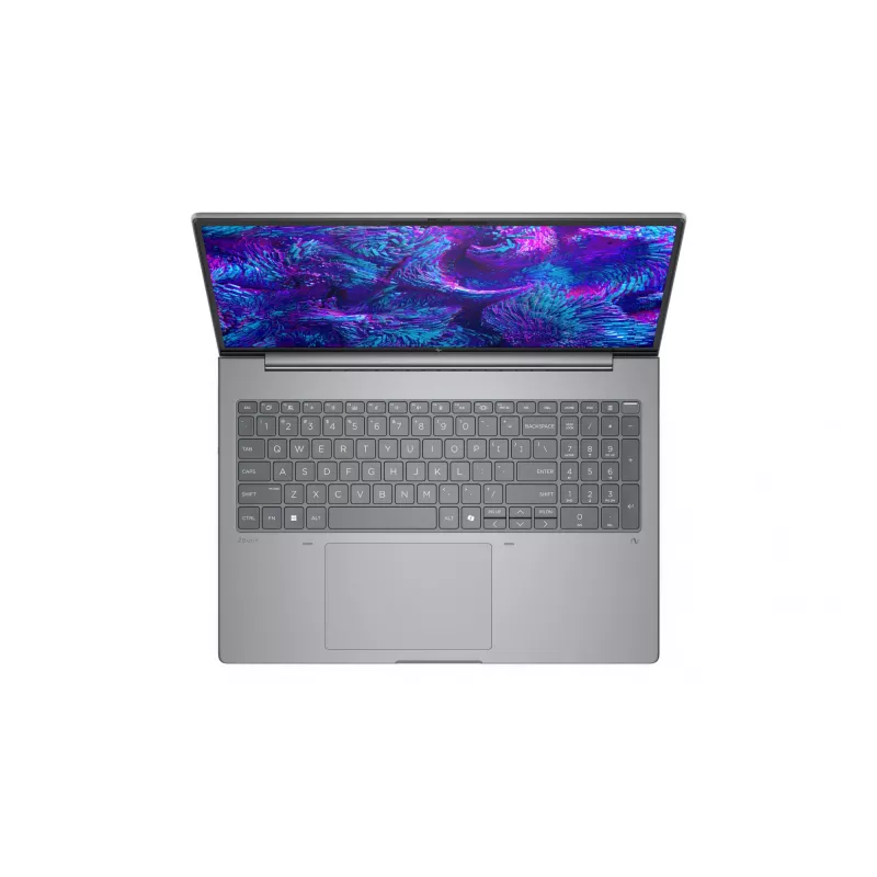 HP ZBook 8 G1i Intel Core Ultra 7 255H Mobilna stacja robocza 40,6 cm (16 cali) WQXGA 32 GB DDR5-SDRAM 2 TB SSD NVIDIA RTX PRO 500 Blackwell Wi-Fi 7 (802.11be) Windows 11 Pro Srebrny