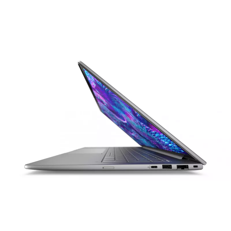 HP ZBook 8 G1i Intel Core Ultra 7 255H Mobilna stacja robocza 40,6 cm (16 cali) WQXGA 32 GB DDR5-SDRAM 2 TB SSD NVIDIA RTX PRO 500 Blackwell Wi-Fi 7 (802.11be) Windows 11 Pro Srebrny