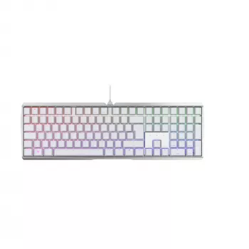 Klawiatura gamingowa CHERRY MX 3.0S RGB USB QWERTZ niemiecka biała 110 klawiszy
