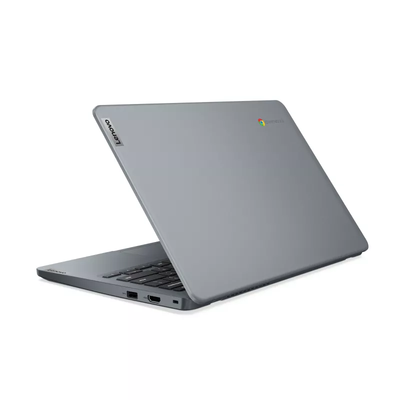 Lenovo 14e Chromebook Gen 3 Intel Core i3 N-series i3-N305 35,6 cm (14 cali) Full HD 8 GB LPDDR5-SDRAM 128 GB eMMC Wi-Fi 6E (802.11ax) ChromeOS Szary