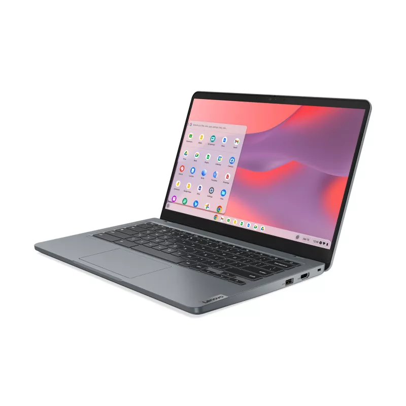 Lenovo 14e Chromebook Gen 3 Intel Core i3 N-series i3-N305 35,6 cm (14 cali) Full HD 8 GB LPDDR5-SDRAM 128 GB eMMC Wi-Fi 6E (802.11ax) ChromeOS Szary