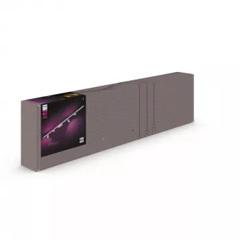 Philips Hue biały and colour ambience Perifo prosty zestaw sufitowy (4 reflektorki)