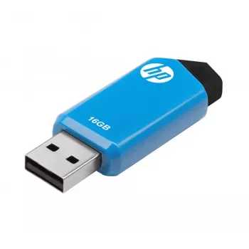 HP v150w Pamięć flash USB 16 GB USB typu-A 2.0 czarny, niebieski