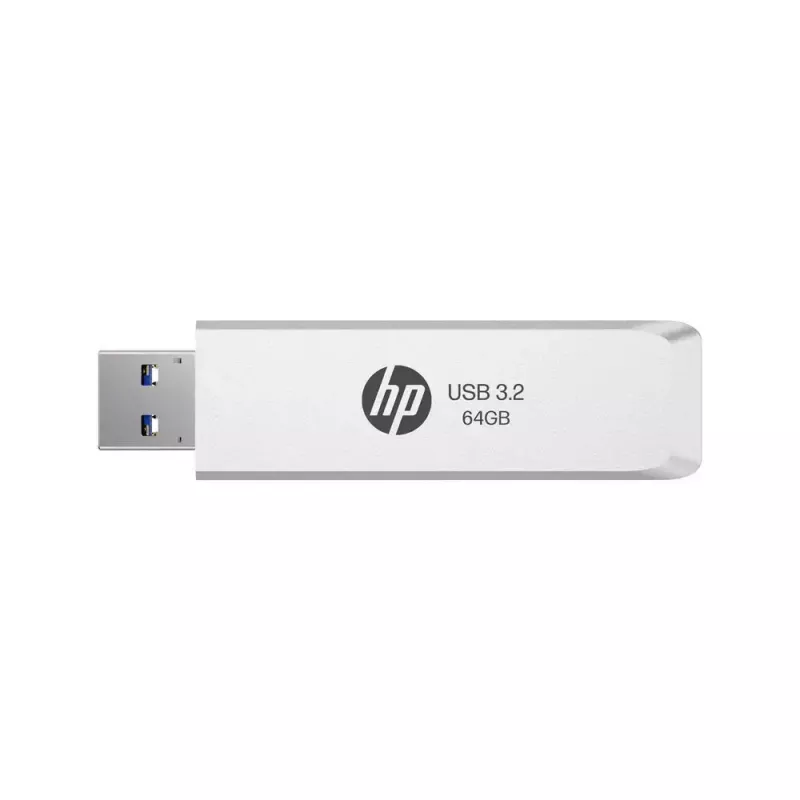 Pamięć USB HP HPFD819W-A-64 64 GB USB Type-A 3.2 Gen 2 (3.1 Gen 2) srebrna, wysuwana