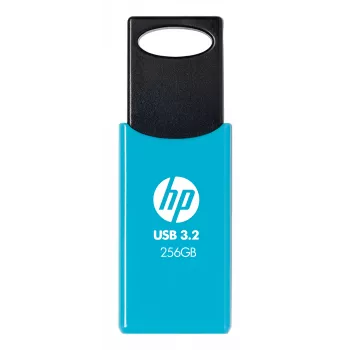 Pamięć USB HP 712w 256 GB USB Type-A 3.2 Gen 1 (3.1 Gen 1) Niebieska — wysuwana obudowa