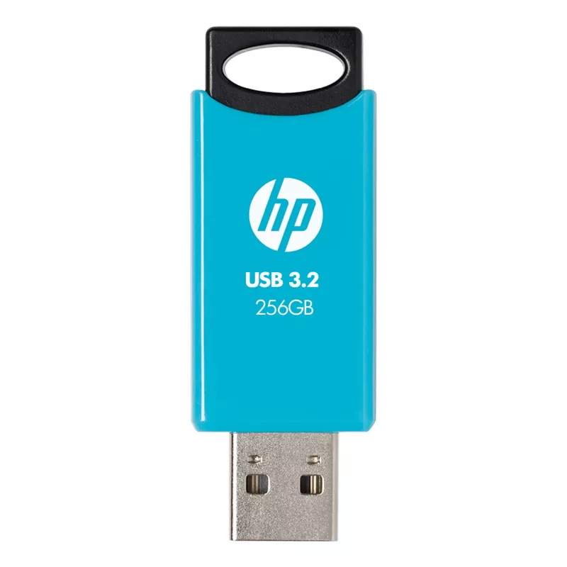Pamięć USB HP 712w 256 GB USB Type-A 3.2 Gen 1 (3.1 Gen 1) Niebieska — wysuwana obudowa