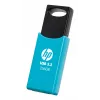 Pamięć USB HP 712w 256 GB USB Type-A 3.2 Gen 1 (3.1 Gen 1) Niebieska — wysuwana obudowa