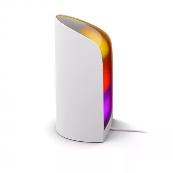 Inteligentna lampa stołowa Philips Hue Play naścienna — Biały, Bluetooth/Zigbee, światło wielokolorowe, 100–240V, kabel 2 m