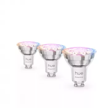 Philips Hue biały and colour ambience Essential GU10 – inteligentny spotlight – 345 lm – 4,7 W – 3 szt.