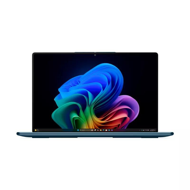 Lenovo Yoga Slim 9 14ILL10 Copilot+ PC Intel Core Ultra 7 258V Laptop 35,6 cm (14 cali) Ekran dotykowy WQUXGA 32 GB LPDDR5x-SDRAM 1 TB SSD Wi-Fi 7 (802.11be) Windows 11 Home Kolor Teal