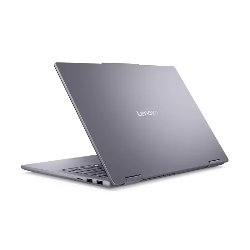 Lenovo IdeaPad 5 2-in-1 14AKP10 Copilot+ PC AMD Ryzen™ AI 7 350 Hybrid (2-in-1) 35,6 cm (14 cali) Ekran dotykowy WUXGA 16 GB LPDDR5x-SDRAM 512 GB SSD Wi-Fi 7 (802.11be) Windows 11 Home German Grey