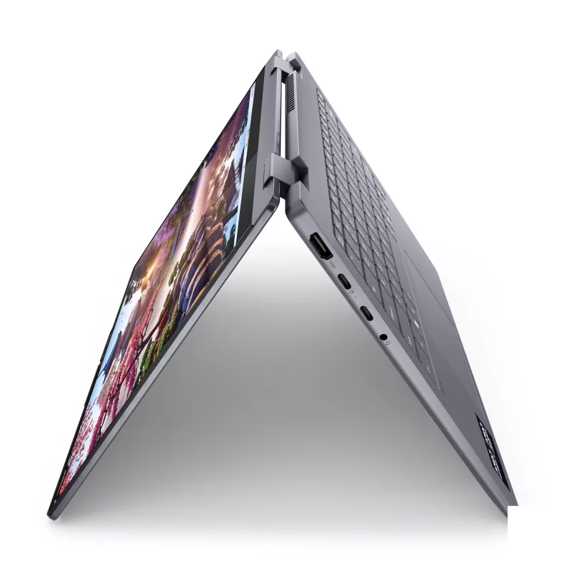 Lenovo IdeaPad 5 2-in-1 14AKP10 Copilot+ PC AMD Ryzen™ AI 7 350 Hybrid (2-in-1) 35,6 cm (14 cali) Ekran dotykowy WUXGA 16 GB LPDDR5x-SDRAM 512 GB SSD Wi-Fi 7 (802.11be) Windows 11 Home German Grey