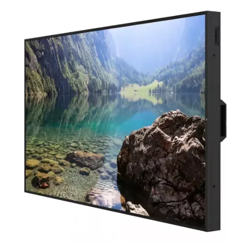 Panel reklamowy Hisense 55WH80F — 55 cali (139,7 cm) LED, 4K UHD, 4000 cd/m², Android 11, 24/7, panel ADS, 8 ms, VESA, czarny