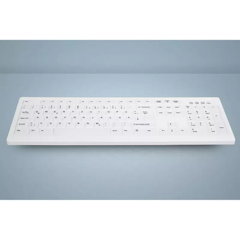 Contour Design Active Key AK-C8100F-U1-W/US klawiatura medyczna USB QWERTY US English biała