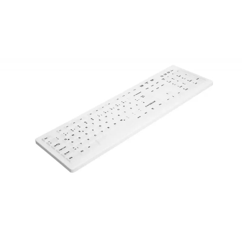 Contour Design Active Key AK-C8100F-U1-W/US klawiatura medyczna USB QWERTY US English biała
