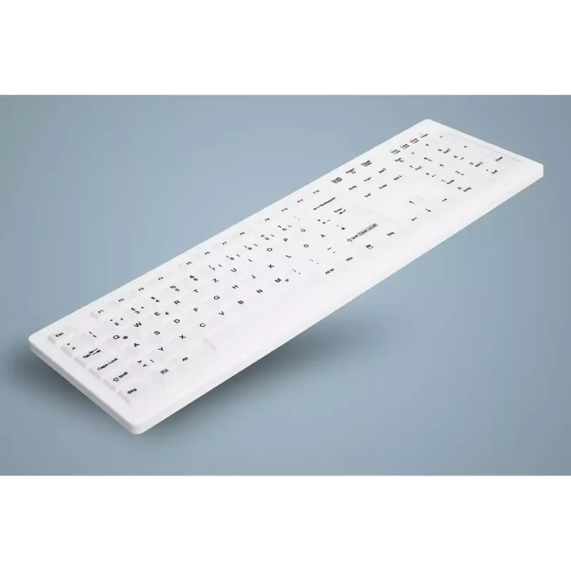 Contour Design Active Key AK-C8100F-U1-W/US klawiatura medyczna USB QWERTY US English biała