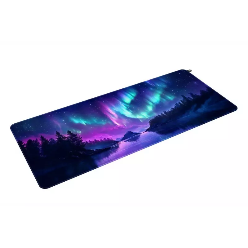 Klawiatura mechaniczna Cherry NORTHERN LIGHT Bundle 65% QWERTZ niemiecka USB RGB przewód 2 m wielokolorowa
