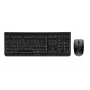 CHERRY DW 3000 klawiatura Mysz w zestawie Uniwersalna RF Bezprzewodowa AZERTY Belgijska Czarny