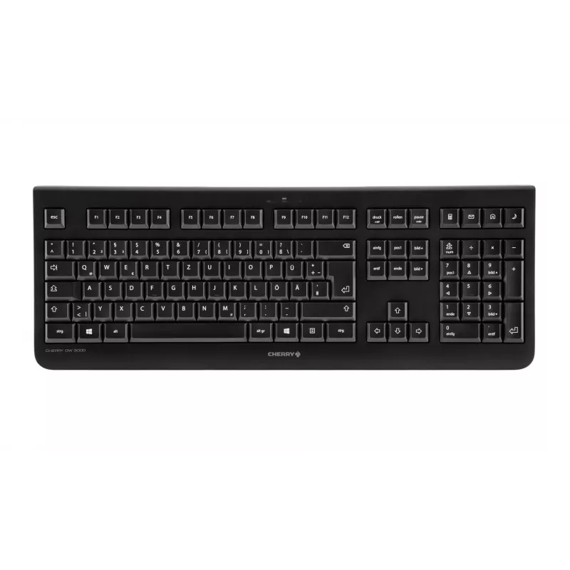 CHERRY DW 3000 klawiatura Mysz w zestawie Uniwersalna RF Bezprzewodowa AZERTY Belgijska Czarny
