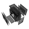 XPG VALOR AIR NANO OBUDOWA MIDI TOWER - Czarny, Midi Tower, PC, Czarny, micro ATX, Mini-ITX, SPCC, 17 cm