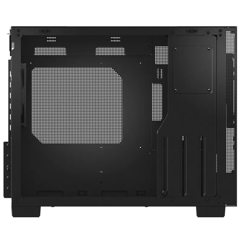 XPG VALOR MESH NANO OBUDOWA MIDI TOWER - Czarna, Midi Tower, PC, Czarny, micro ATX, Mini-ITX, SPCC, 17 cm