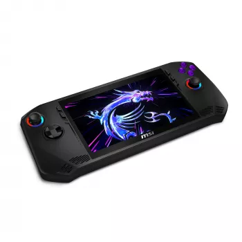 Przenośna konsola do gier MSI Claw 7 AI+ A2VM-028 — 7 cali 1920x1200 120 Hz, Intel Arc, 512 GB PCIe 4.0 SSD, Wi‑Fi 7, czarna