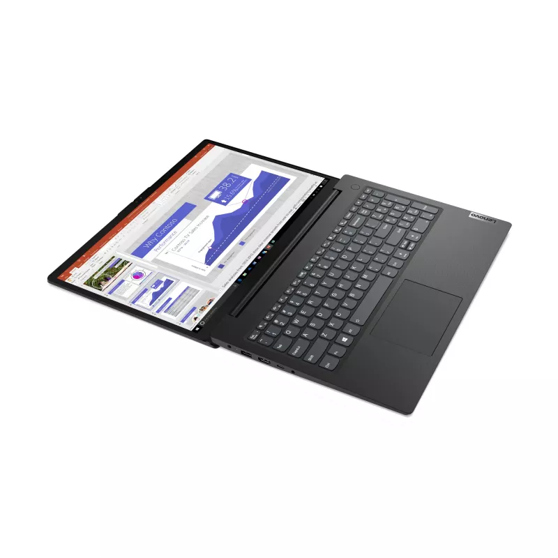 Lenovo V15 G2 IJL Intel® Celeron® N N4500 Laptop 39,6 cm (15,6 cala) Full HD 8 GB DDR4-SDRAM 256 GB SSD Wi-Fi 6 (802.11ax) Windows 11 Home Czarny