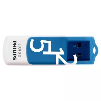 Philips FM51FD001B/00 USB flash drive 51 GB USB Type-A 3.2 Gen 1 (3.1 Gen 1) Niebieski, Biały