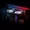 XPG VENTO PRO 120 PWM Czarny, Wentylator, 12 cm, 450 obr./min, 2500 obr./min, Czarny, Biały