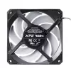 XPG VENTO PRO 120 PWM Czarny, Wentylator, 12 cm, 450 obr./min, 2500 obr./min, Czarny, Biały